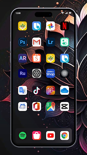 iPhone 14 Pro Max Launcher Screenshot 1