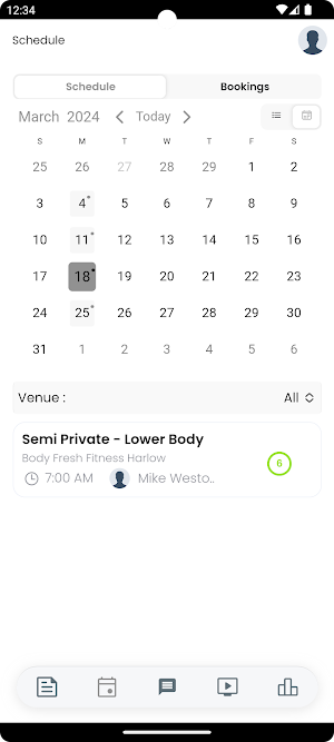 Body Fresh Fitness Gym Screenshot 0