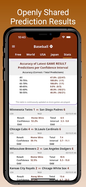 Baseball Betting Picks with AI Screenshot 2
