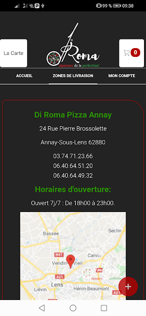 Di Roma Pizza Annay Screenshot 3