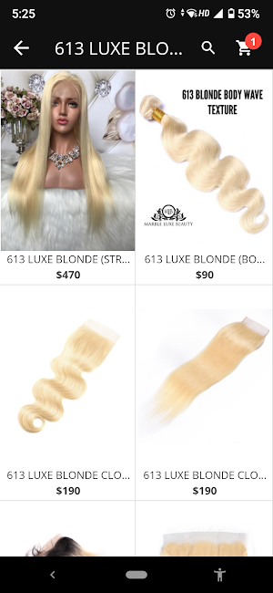 MARBLE LUXE BEAUTY Screenshot 2