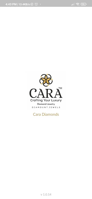 Cara Diamonds Jewellery App Screenshot 0