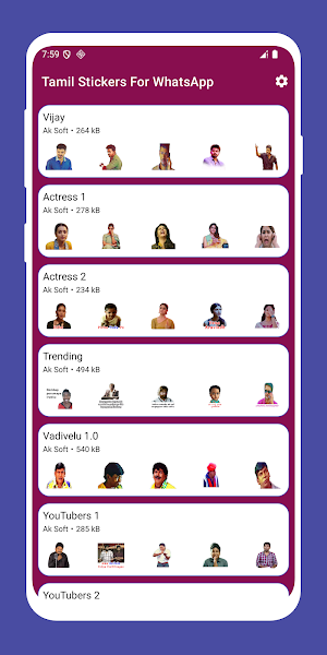 Tamil Stickers For WhatsApp Screenshot 1