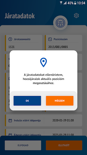 Gondrand Tracking Screenshot 1