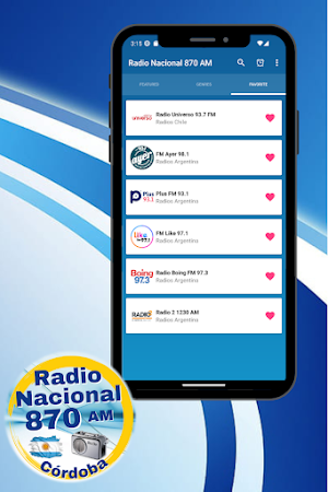 Radio Nacional 870 AM Screenshot 2