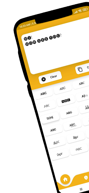 Stylish fonts generator for FB Screenshot 1
