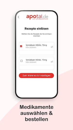 Apotal E-Rezept App Screenshot 1
