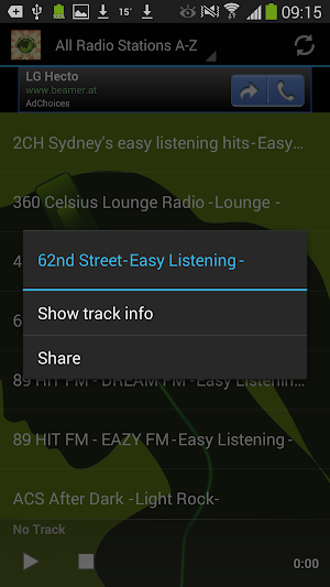 Easy Listening Radio Stations Screenshot 2