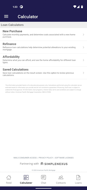 Ability Ambeck Mortgage Screenshot 1