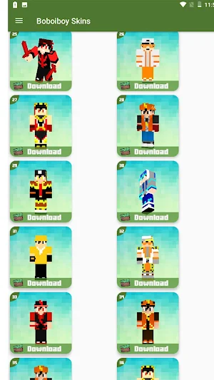 BoBoiBoy Skins for Minecraft Screenshot 0