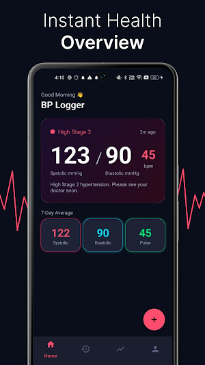 BP Logger – Blood Pressure Screenshot 1