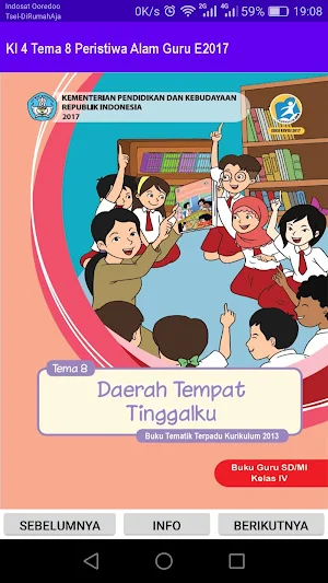 Kl 4 Tema 8 Daerah Tempat Tinggalku Guru E2017 Screenshot 0