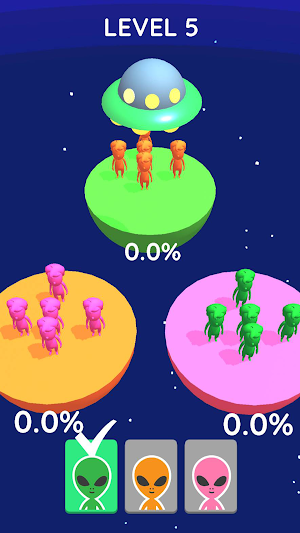 UFO Catch Sorting Screenshot 3