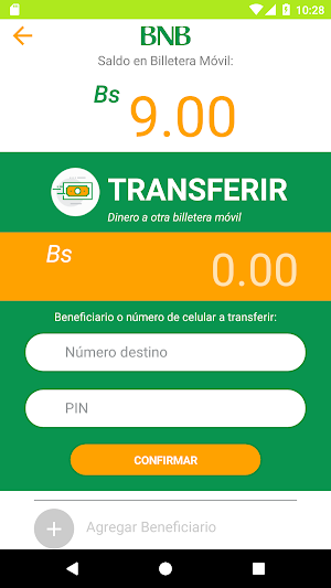 CASH Billetera Móvil Screenshot 2