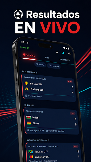 RadioScore: Fútbol en Vivo Screenshot 0