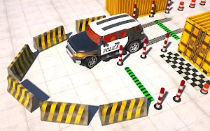 Modern Police Car Parking: Car Parking Simulator Screenshot 3