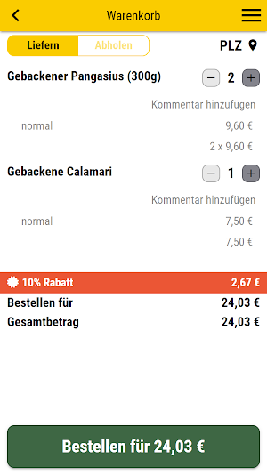 Linzer Geflügel & Fisch Imbiss Screenshot 1