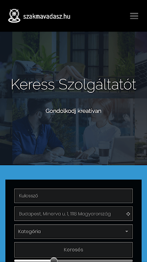 SzakmaVadász Screenshot 1