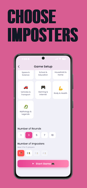 Imposter Party - Word Game Screenshot 3