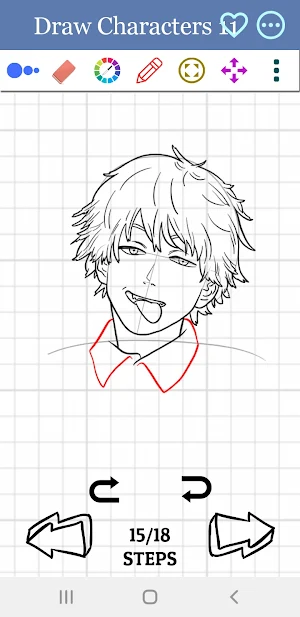 How to Draw Denji Chainsaw Man Screenshot 2