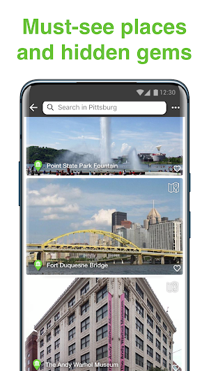 Pittsburg SmartGuide - Audio Guide & Offline Maps Screenshot 2