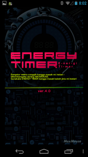 Energy Timer(Multilingual) Screenshot 0