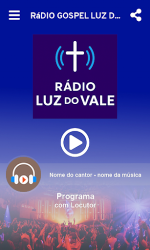 Rádio Gospel Luz do Vale Screenshot 1
