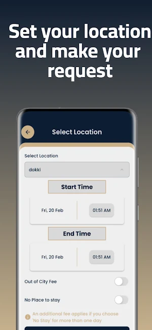 Wasl – Hire car driver Screenshot 1