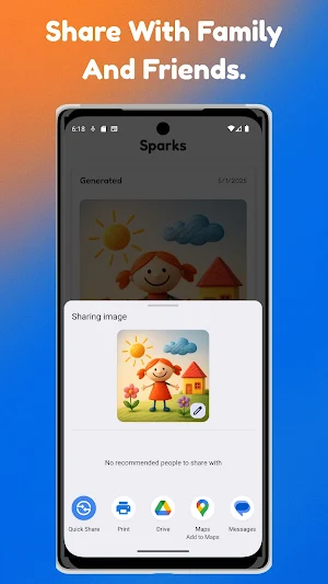SketchSpark: Kids Art AI Magic Screenshot 3