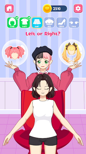 Left Or Right Perfect Dress Up Screenshot 3