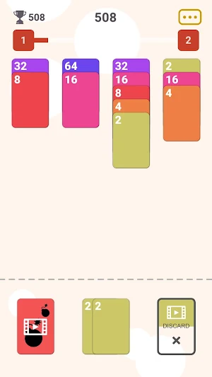Solitaire 2048 Screenshot 2