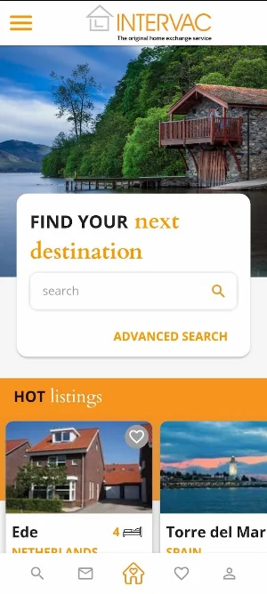 Intervac Home Exchange Screenshot 3