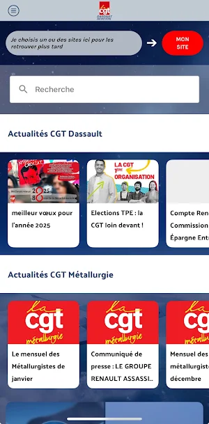 CGT DASSAULT Screenshot 1