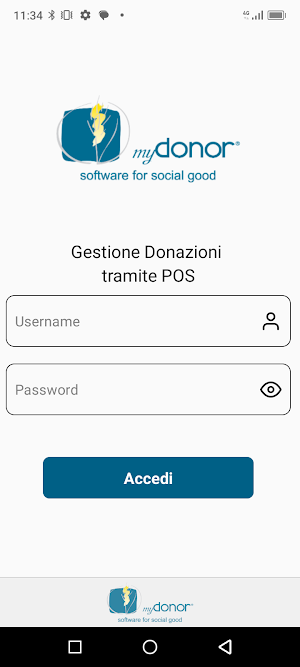 myDonor SmartPos Screenshot 0