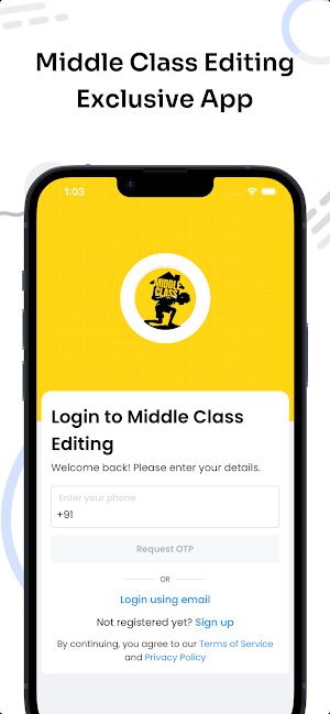 Middle Class Editing Screenshot 0