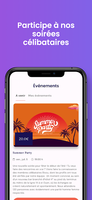 Bisou : agence de rencontre Screenshot 2
