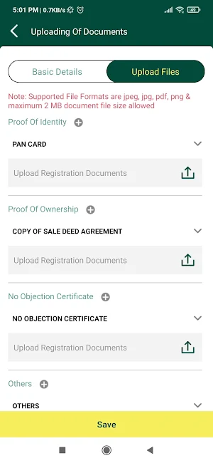 SAHAJ - DMA & LMC Application Screenshot 3