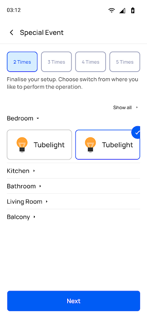 Vegg : Smarthome app Screenshot 3