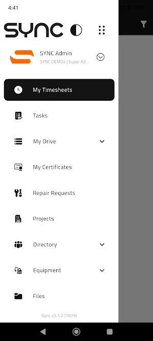 Project Sync Screenshot 1