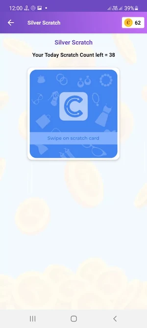 Scratch Won App - Daily Reward Screenshot 3