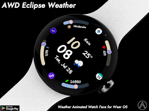 AWD Eclipse Weather Watchface Screenshot 1