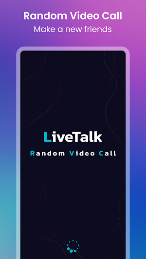 LiveTalk - Random Video Call Screenshot 0
