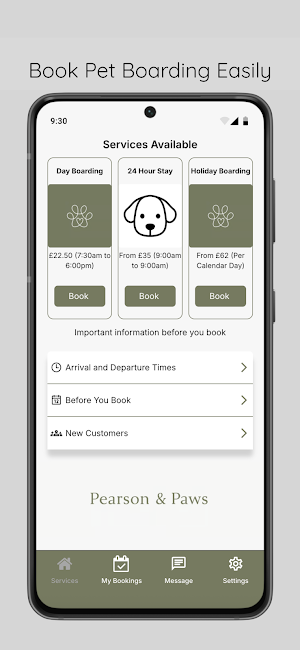 Pearson & Paws Screenshot 0