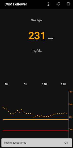 CGM Follower Screenshot 2