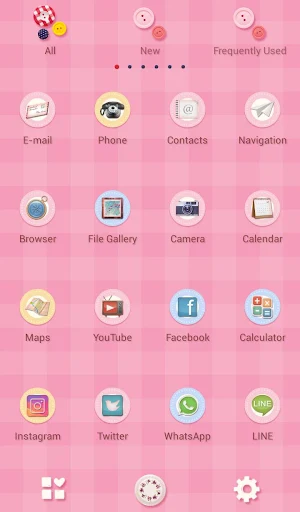Colorful Buttons Theme Screenshot 2