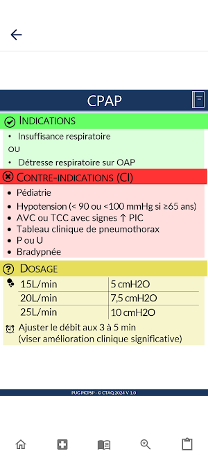 Guide d'intervention clinique Screenshot 0