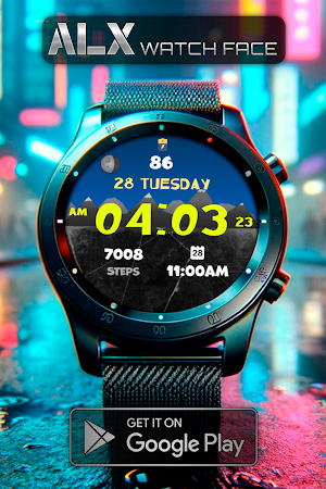 ALX29 LCD Watch Face Screenshot 2