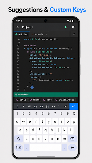 Learn Flutter Coding & Preview Screenshot 3