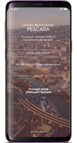 Polizia Municipale Pescara Screenshot 1