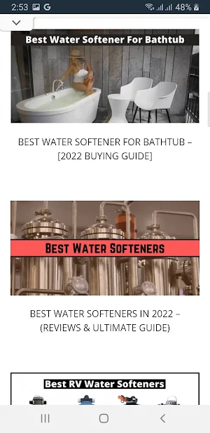 Softener Water World Screenshot 2
